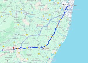 Departure from Chennai to Thiruvannamalai